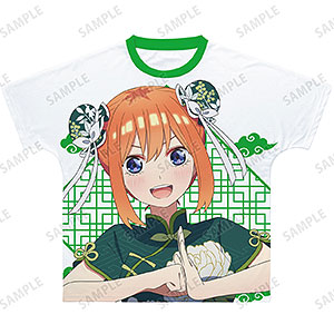 映画『五等分の花嫁』 描き下ろしイラスト 中野四葉 チャイナドレスver. フルグラフィックTシャツ ユニセックス S