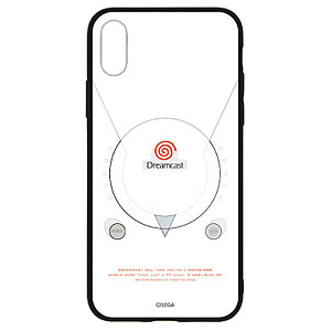 ドリームキャスト 強化ガラスiPhoneケース/X・Xs共用