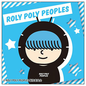 ROLY POLY PEOPLES ステッカー ブルース