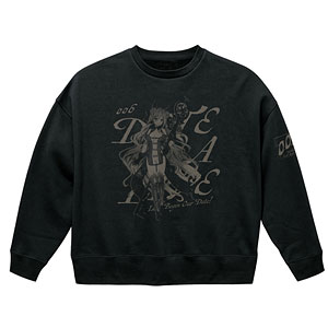 デート・ア・ライブIV 星宮六喰 ビッグシルエットスウェット/BLACK-XL