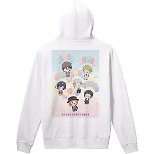 文豪ストレイドッグス 集合 POPOON バックプリントパーカー メンズ XS