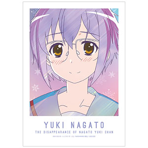 TVアニメ「長門有希ちゃんの消失」 長門有希 Ani-Art clear label A3マット加工ポスター