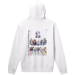 TVアニメ「長門有希ちゃんの消失」 フレ降レミライ バックプリントパーカー レディース L