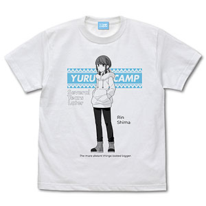 志摩 リン ゆるキャン▲ ゆるキャン Tシャツ 購入 特典 缶バッジ 激レア 志摩 リン ゆるキャン△ ゆるキャン Tシャツ 購入 特典 缶バッジ