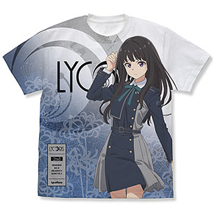 リコリス・リコイル 錦木千束 フルグラフィックTシャツ/WHITE-M-amiami