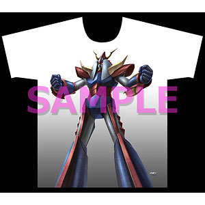 勇者ライディーン [描き下ろし]フルグラフィックTシャツ ライディーン立つ M