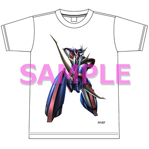勇者ライディーン [描き下ろし]Tシャツ ゴッドゴーガン構える XXL