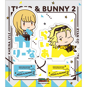 TIGER＆BUNNY2 おなまえぴたんコ アクリルスタンド B：カリーナ・ライル＆ライアン・ゴールドスミス