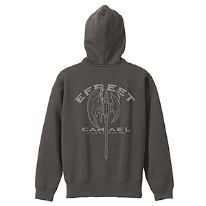 デート・ア・ライブIV 五河琴里『灼爛殲鬼〈カマエル〉』 ジップパーカー/CHARCOAL-M