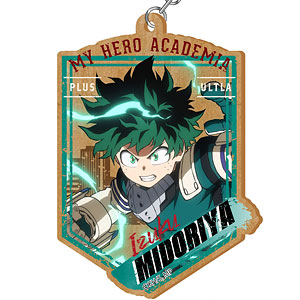僕のヒーローアカデミア ウッドプレートキーホルダー 緑谷出久