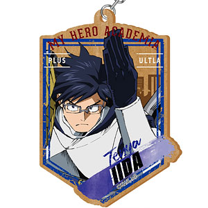 僕のヒーローアカデミア ウッドプレートキーホルダー 飯田天哉