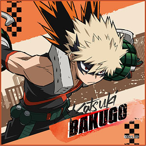 僕のヒーローアカデミア ミニタオル 爆豪勝己