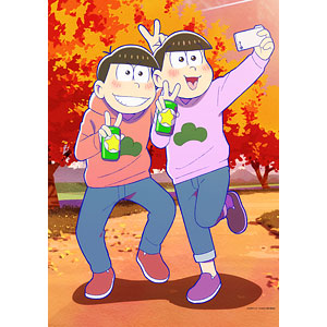 おそ松さん 描き下ろし カラ松＆一松(秋) B3タペストリー[エムズ