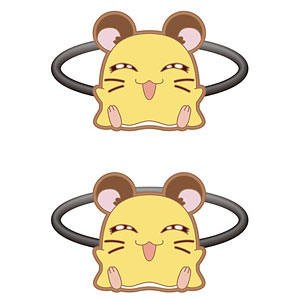 とっとこハム太郎 ヘアゴム vol.1(リボンちゃん)[グレイ