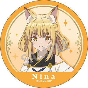 勇者パーティーを追放されたビーストテイマー、最強種の猫耳少女と出会う 缶バッジ_ニーナ