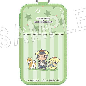 ゴールデンカムイ × サンリオキャラクターズ おでかけポーチ 谷垣×ポムポムプリン