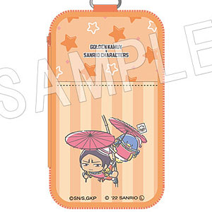 ゴールデンカムイ × サンリオキャラクターズ おでかけポーチ 鯉登×タキシードサム
