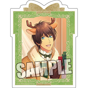 うたの☆プリンスさまっ♪ Shining Live サテンステッカー 白銀に灯るクリスマスギフト アナザーショットVer.「愛島セシル」