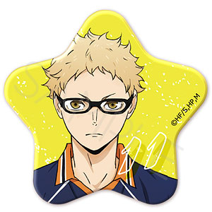 『ハイキュー！！』星型缶バッジ PC(月島蛍)