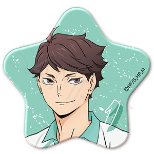 『ハイキュー！！』星型缶バッジ PD(及川徹)