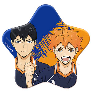 『ハイキュー！！』星型缶バッジ PS(烏野B)