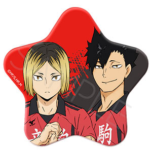 『ハイキュー！！』星型缶バッジ PU(音駒B)