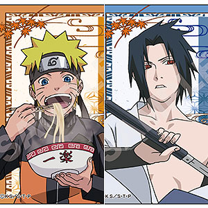 NARUTO-ナルト-疾風伝 サテン地ステッカー /01 第1弾 11個入り