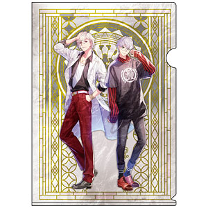 DIG-ROCK ブリリアントグラスアート A4クリアファイル 日暮茜＆時任黒