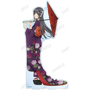 青春ブタ野郎はバニーガール先輩の夢を見ない 描き下ろしイラスト 桜島麻衣 和風ハロウィンver. 特大アクリルスタンド