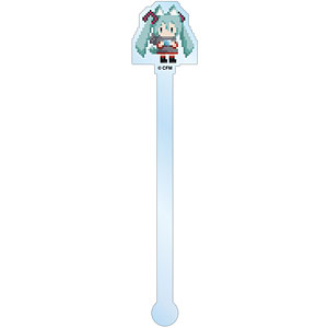 ピアプロキャラクターズ 初音ミク 占い人狼ver. アクリルマドラー(ワンナイト人狼コラボドット絵ver.)