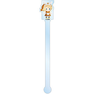 ピアプロキャラクターズ 鏡音リン アクリルマドラー(ワンナイト人狼コラボドット絵ver.)