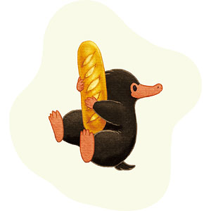 ファンタスティック・ビースト クッション Newt Scamander＆Theseus