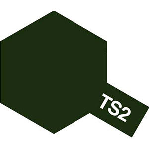 タミヤカラースプレー TS-2 ダークグリーン