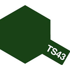 タミヤカラースプレー TS43 レーシンググリーン