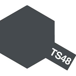 タミヤカラースプレー TS48 ガンシップグレイ