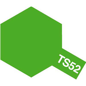 タミヤカラースプレー TS-52 キャンディーライムグリーン