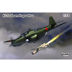 1/72 川崎 キ102乙 w/イ号無線誘導弾 プラモデル