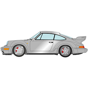 1/43 ポルシェ 911(964) カレラ RS 3.8 1993 シルバー