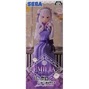 Re：ゼロから始める異世界生活 Lost in Memories ちょこのせ プレミアムフィギュア“エミリア-おめかしパーティ-” (プライズ)