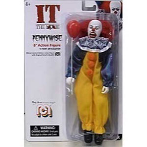 メゴ 8インチ・アクションフィギュア『IT/イット』ペニーワイズ