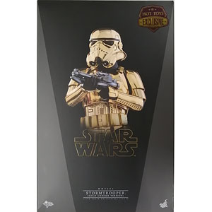 ムービー・マスターピース　ストームトルーパー（ゴールド・クロム版）サイン入り ムービー・マスターピース ストームトルーパー（ゴールド・クロム版