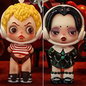SKULLPANDA × THE ADDAMS FAMILY シリーズ 12個入りBOX