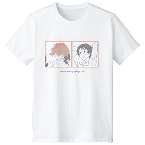 時をかける少女 真琴と千昭 lette-graph Tシャツ レディース S