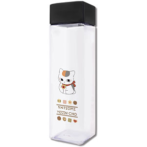 夏目友人帳 スクエアボトル デザイン02(ニャンコ先生/B)
