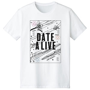 デート・ア・ライブIV 夜刀神十香＆鳶一折紙＆時崎狂三 Ani-Sketch Tシャツ メンズ S
