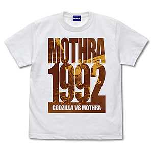 ゴジラ モスラ Tシャツ/WHITE-M