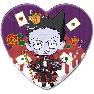 吸血鬼すぐ死ぬ2 ハート缶バッジ ロナルド　35個 グッズ】『吸血鬼すぐ死ぬ2』 第2弾 ハート型缶バッジ | TV