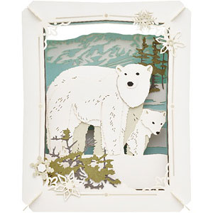 ペーパーシアター PT-276 シロクマ