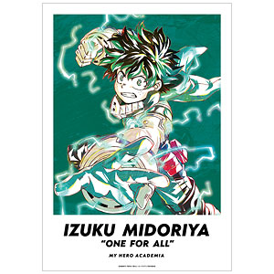 TVアニメ「僕のヒーローアカデミア」 緑谷出久 Ani-Art 第5弾 A3マット加工ポスター