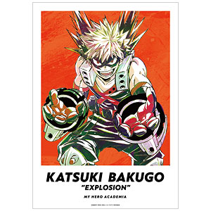 TVアニメ「僕のヒーローアカデミア」 爆豪勝己 Ani-Art 第5弾 A3マット加工ポスター